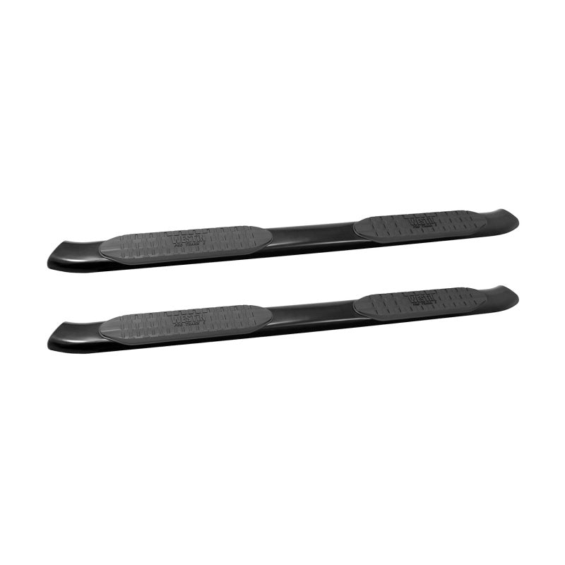 Westin 2009-2014 Ford F-150 SuperCrew PRO TRAXX 5 Oval Nerf Step Bars - Black