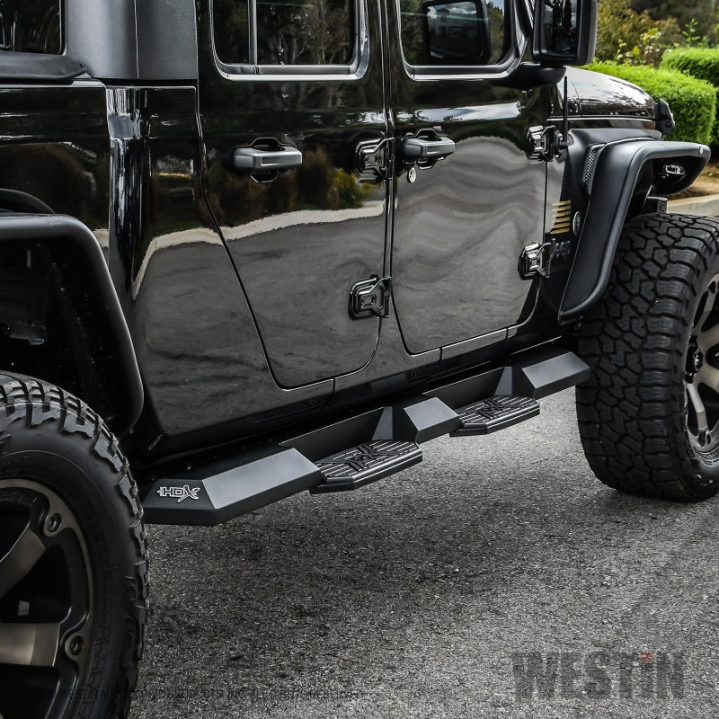 Marchepieds Westin 2020 Jeep Gladiator HDX Xtreme Nerf – Noir texturé