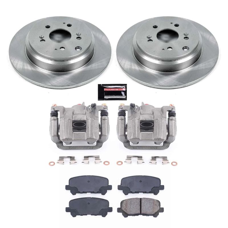Kit de freins arrière Autospecialty Power Stop 11-17 Honda Odyssey avec étriers