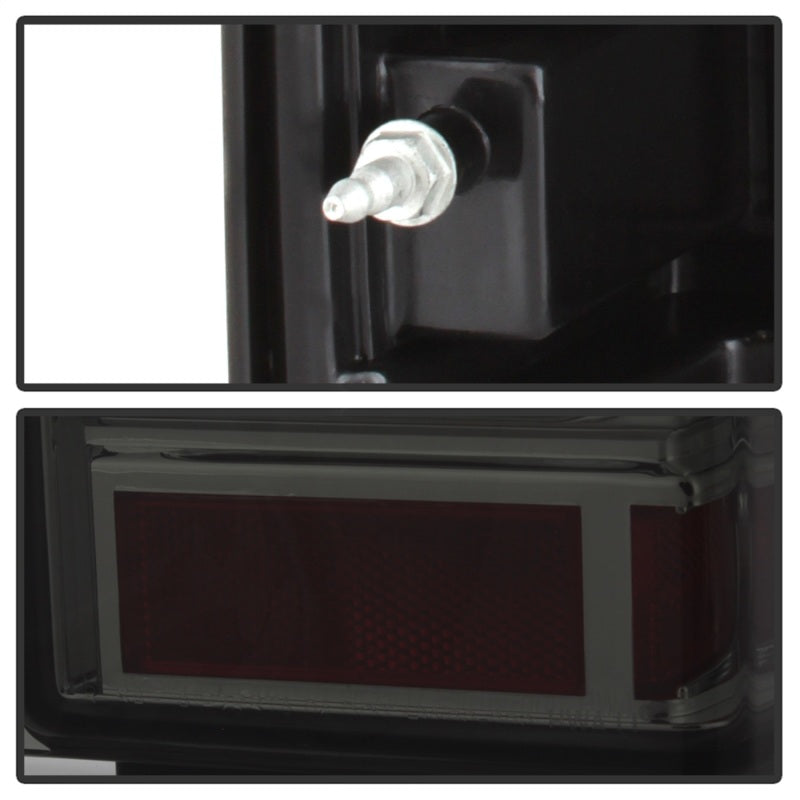 xTune Hummer H3 06-09 ( Non H3T ) LED Tail Lights Smoke ALT-ON-HH306-LED-SM