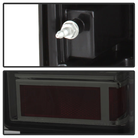 Feux arrière à LED Xtune Hummer H3 06-09 (non H3T) Fumé ALT-ON-HH306-LED-SM