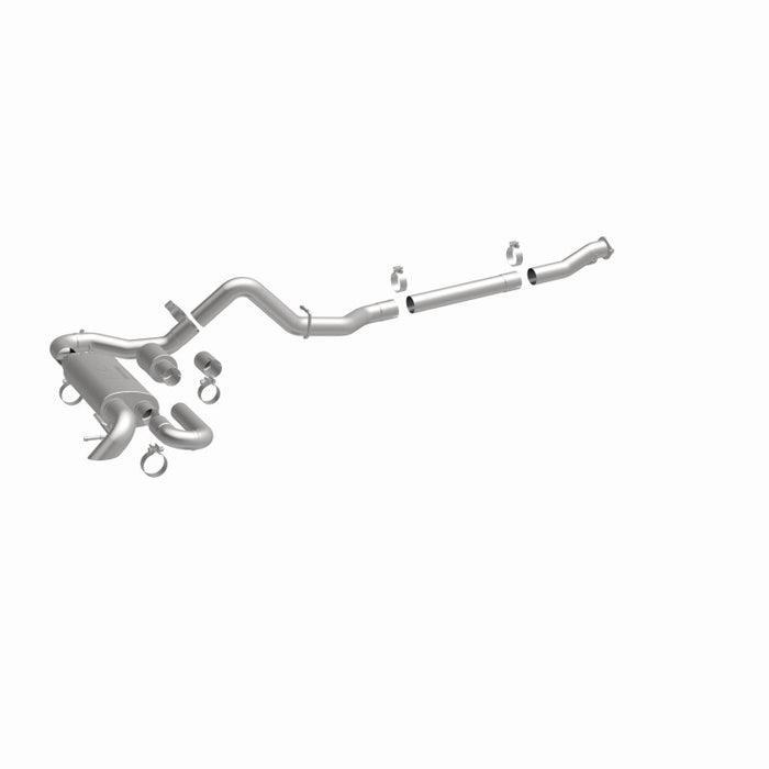 Échappement Cat-Back MagnaFlow 2021 Ford Bronco Overland Series avec sortie simple droite pour conducteur - Sans embout