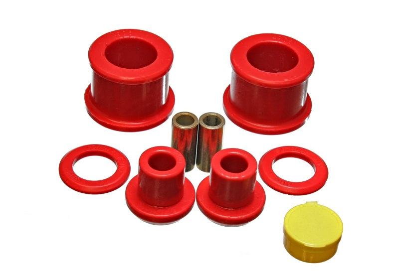 Bague de différentiel arrière rouge Energy Suspension 95-98 Nissan 240SX (S14) (pour barre de diamètre extérieur de 7/8 pouces uniquement)