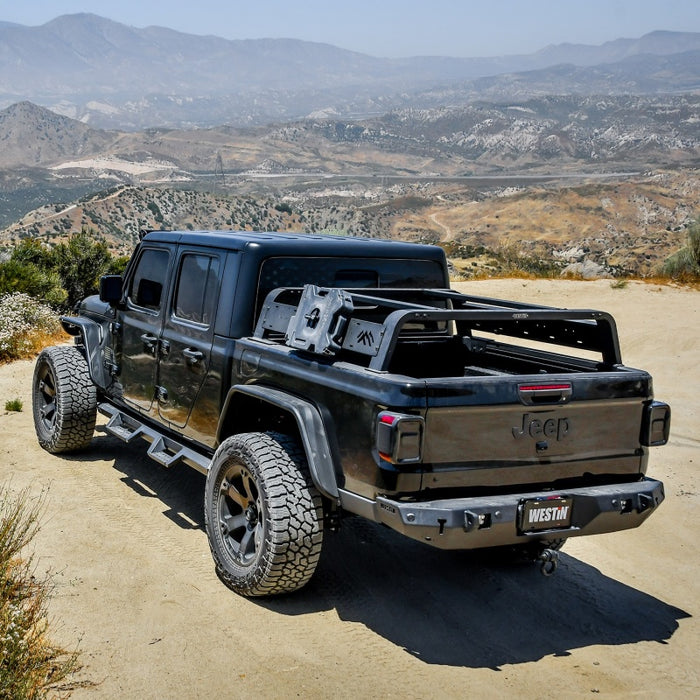 Porte-bagages Westin 2021 Jeep Gladiator Overland - Noir texturé