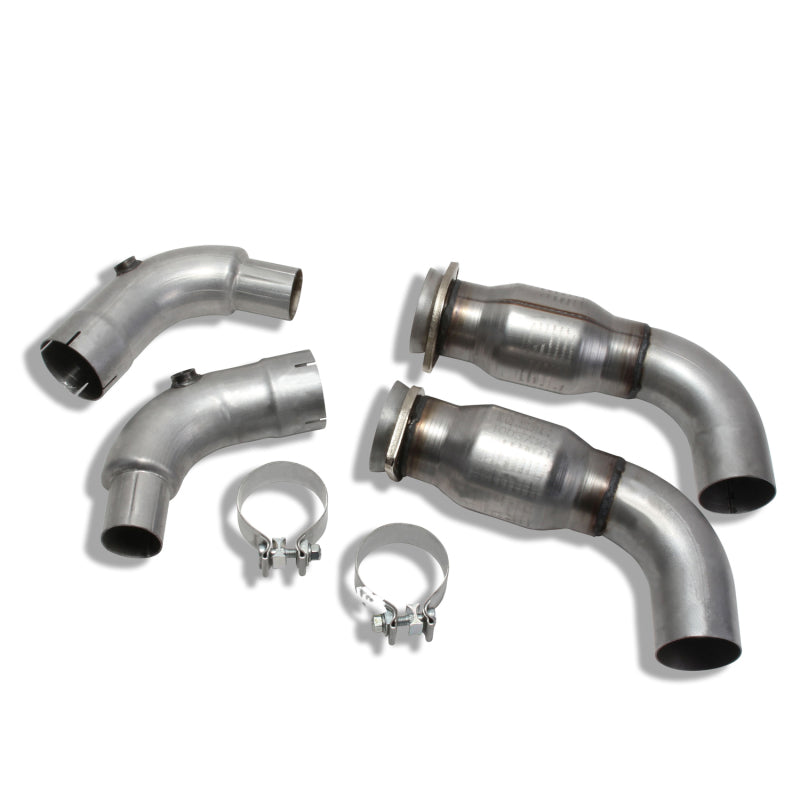 Kit de tuyau intermédiaire court BBK 15-20 Ford Mustang GT 3 pouces avec catalyseurs (utiliser le collecteur LT 1633/16330/1856/18560)