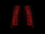 ANZO 2007-2014 Chevrolet Suburban LED Taillights Smoke - Escalade Look