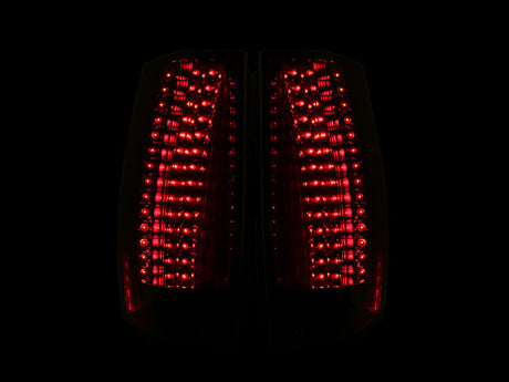 Feux arrière à LED ANZO 2007-2014 Chevrolet Suburban Fumés - Look Escalade