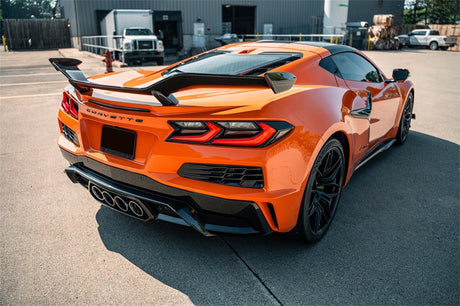 Corsa 2023 Chevrolet Corvette C8 Z06 Silencieux d'échappement Cat-Back à valve de 3 pouces avec suppression du système de chenilles sans embout
