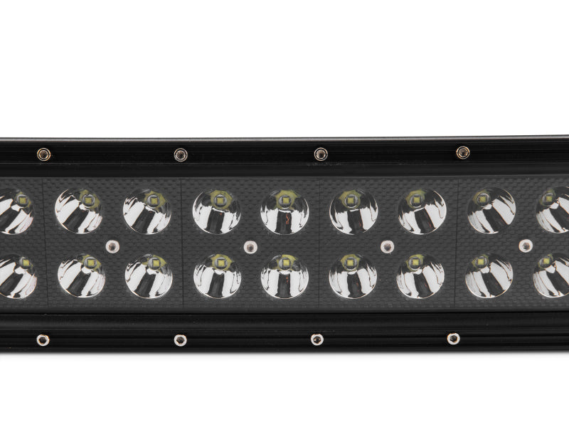 Barre lumineuse LED Raxiom 07-18 Jeep Wrangler JK 50 pouces à double rangée droite, faisceau combiné projecteur/projecteur