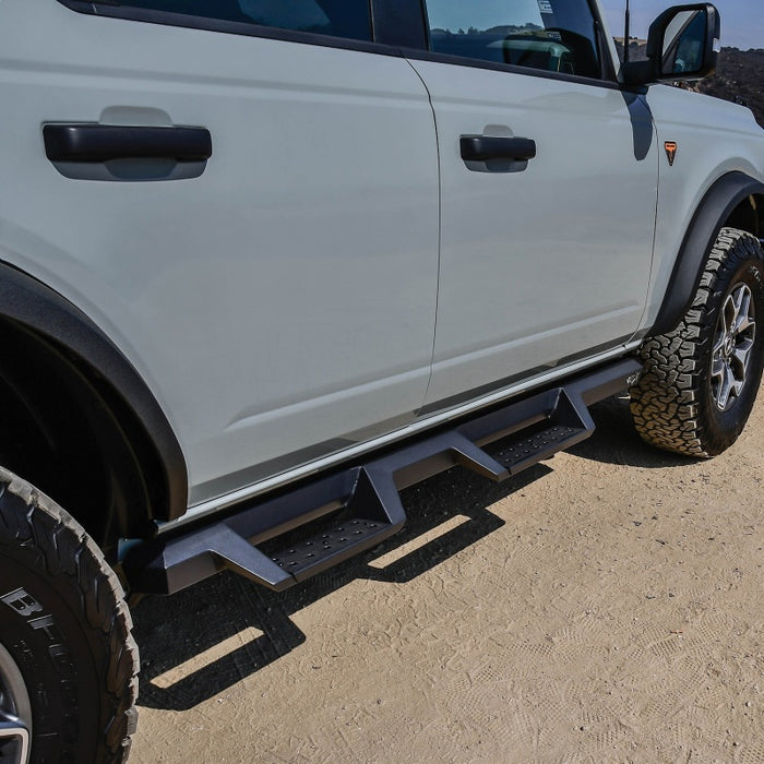 Marchepieds Westin/HDX 2021+ Ford Bronco Drop Nerf - Noir texturé