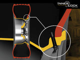 Roue en titane ICON Rebound Pro 17x8,5 5x4,5 0 mm de déport 4,75 pouces BS 71,5 mm d'alésage