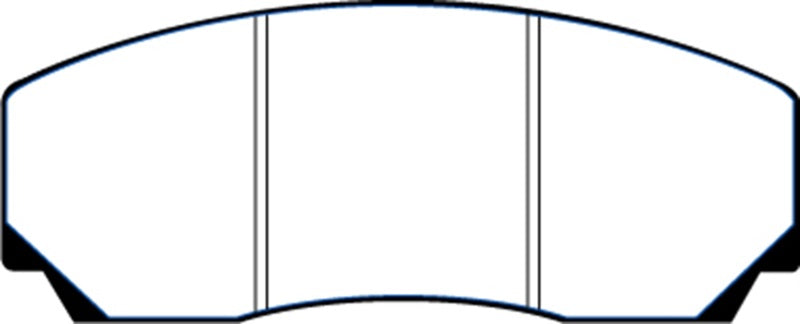 Plaquettes de frein avant EBC 90-00 Aston Martin Vantage 5.3 (Twin Supercharged) (AP) Bluestuff