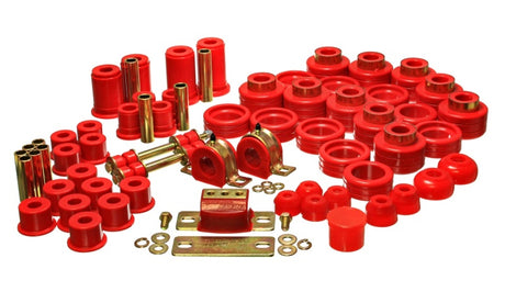 Suspension énergétique 95-99 Chevy Tahoe / GMC Denali/Yukon (sauf XL) 2WD Bague principale Hyper-flex rouge