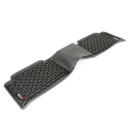 Revêtement de plancher arrière Rugged Ridge noir pour Chevrolet / GMC Colorado / Canyon Crew Cab 2015-2020
