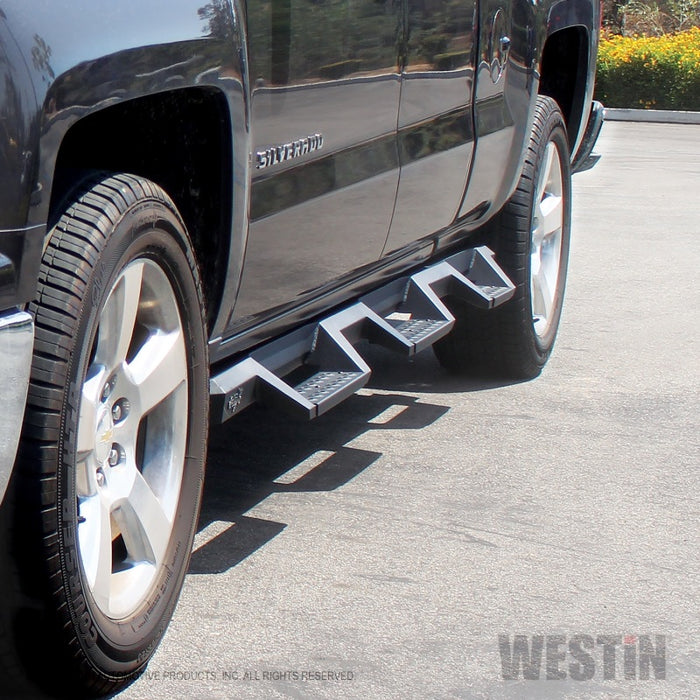 Marchepieds Westin 14-18 Chevrolet Silverado 1500 DC 6,5 pi HDX Drop W2W Nerf - Tex. Blk