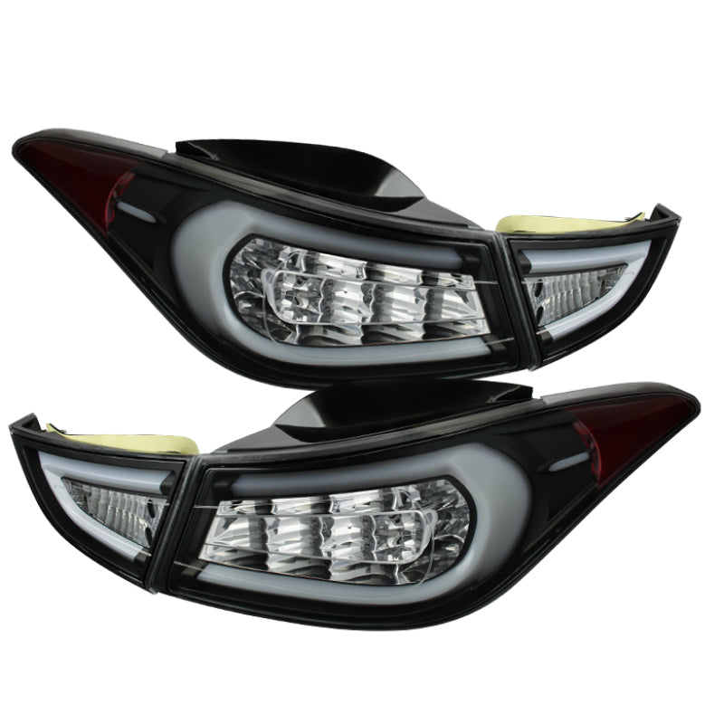 Feux arrière à LED Spyder Hyundai Elantra 11-13 Noir ALT-YD-HYELAN11-LED-BK