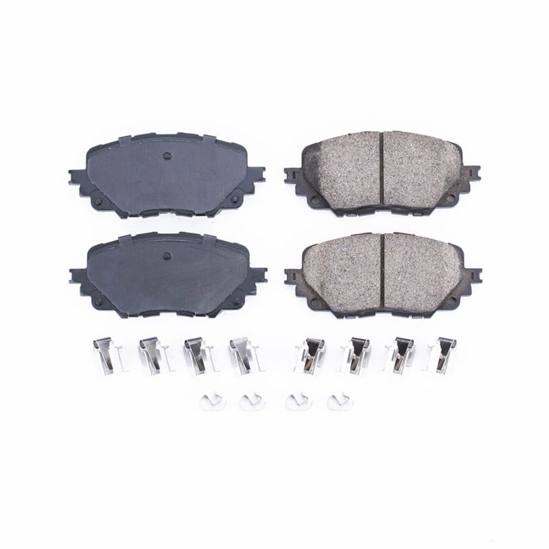 Plaquettes de frein avant Power Stop 17-19 Fiat 124 Spider Z17 Evolution en céramique avec matériel