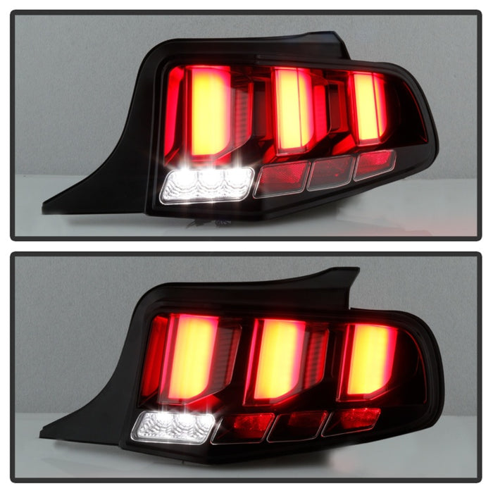 Spyder 10-12 Ford Mustang - Barre lumineuse Seq. Clignotants LED arrière - Noir - ALT-YD-FM10-LED-BK