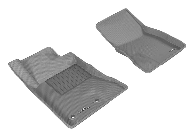 Tapis de sol 3D MAXpider pour Ford Mustang Kagu 2015-2020, 1ère rangée - Gris