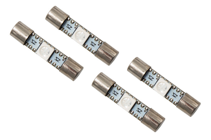 Ampoule LED SMF1 28 mm de Diode Dynamics - Bleue Lot de 4