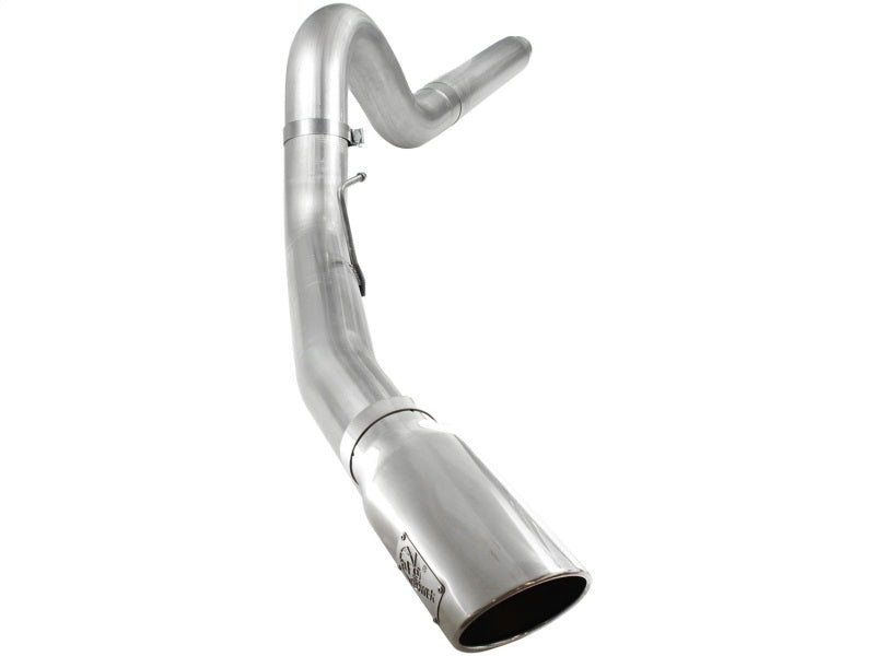 Système d'échappement arrière en acier aluminisé DPF aFe Atlas 5 pouces, camions diesel Ford 08-10 V8-6,4 L (td) embout poli