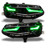 Kit de phares DRL Oracle 19-21 Chevy Camaro LS/LT RGB+A - avec contrôleur simple VOIR LA GARANTIE