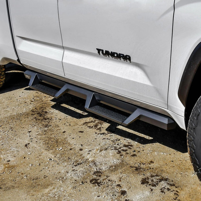 Marchepieds Westin/HDX 2022 Toyota Tundra Double Cab Drop Nerf - Noir texturé