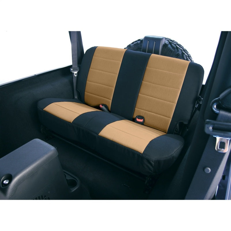 Housses de siège arrière en tissu Rugged Ridge 03-06 Jeep Wrangler TJ