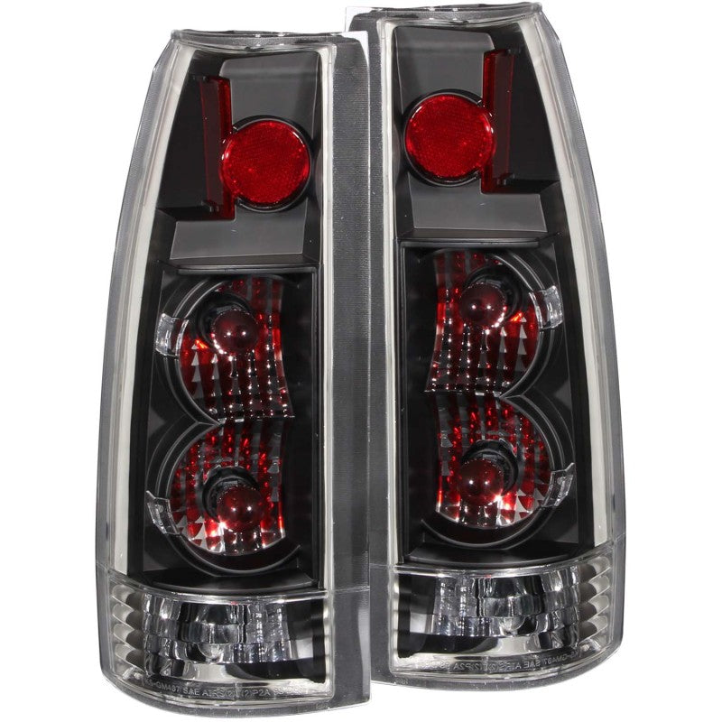 Feux arrière ANZO Cadillac Escalade 1999-2000 Noir - Nouvelle génération