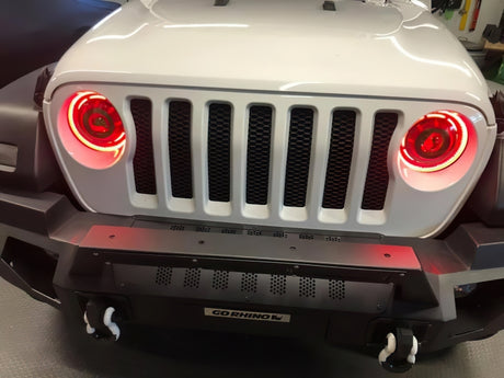 Phares projecteurs Oracle Oculus Bi-LED pour Jeep JL/Gladiator JT - ColorSHIFT 2 VOIR LA GARANTIE