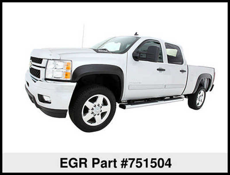 Élargisseurs d'ailes robustes EGR 07-13 pour Chev Silverado 6-8 pieds - Ensemble (751504)