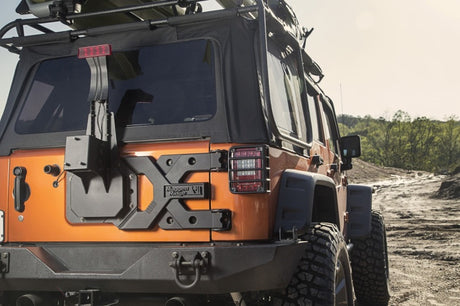 Kit de porte-pneus Rugged Ridge Spartacus HD 07-18 Jeep Wrangler