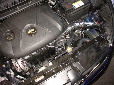 Prise d'air froid réglée noire Injen 11-12 Hyundai Elantra 1,8 L 4 cylindres avec MR Tech et filtre en nano-fibre Web