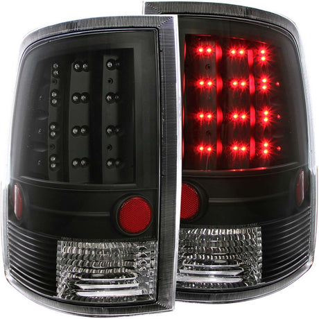 Feux arrière à LED ANZO 2009-2015 Dodge Ram 1500 Noir