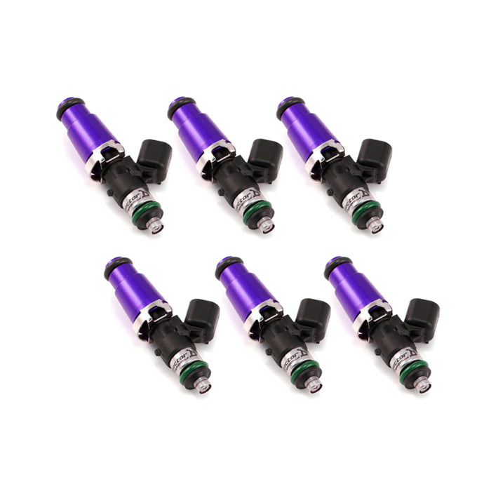 Injecteurs Dynamics 1340cc - Longueur 60 mm - Partie supérieure violette 14 mm - Joint torique inférieur 14 mm (lot de 6)