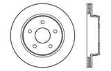 StopTech 04-06 Dodge Durango / 02-10 Ram 1500 (exc Mega Cab) Front Left Slotted & Drilled Rotor