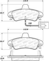 StopTech Street Brake Pads