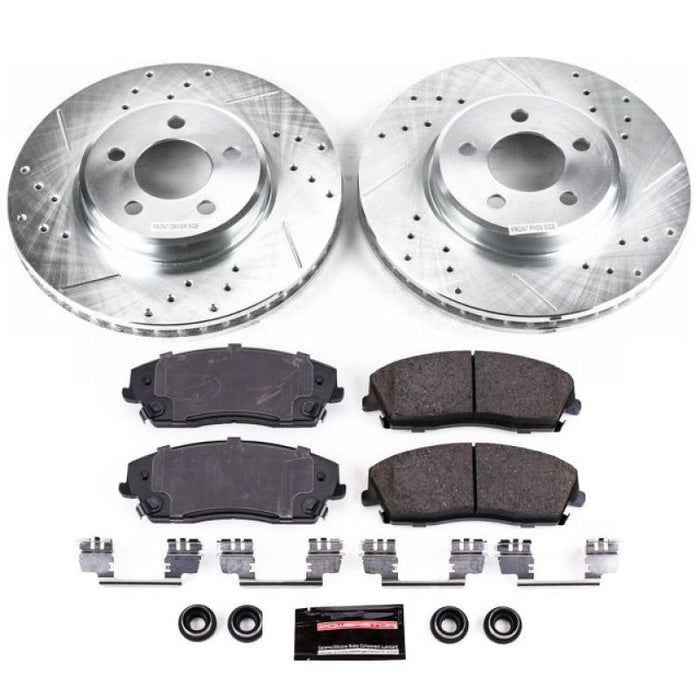 Kit de freins sport Power Stop 05-19 Chrysler 300 Z23 Evolution avant