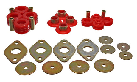 Bague de montage de cabine Energy Suspension - Rouge