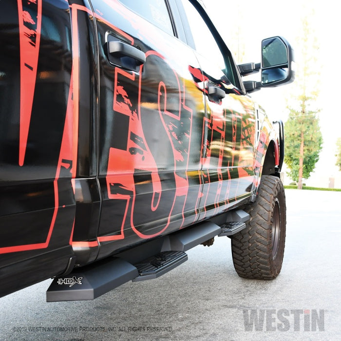 Marchepieds Westin/HDX 17-18 Ford F-150 SuperCrew Xtreme Nerf - Noir texturé