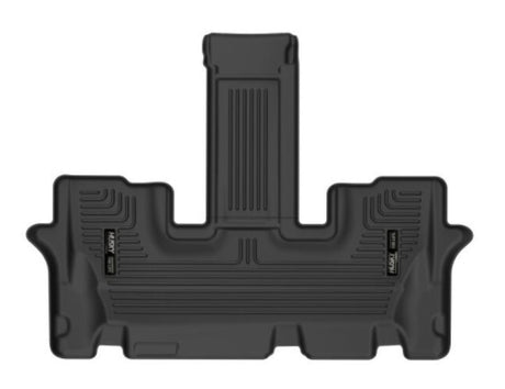 Revêtement de sol de troisième siège Husky Liners 20-21 Kia Telluride Weatherbeater - Noir