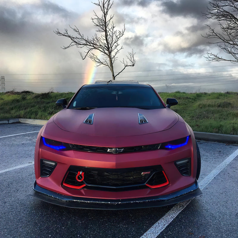 Kit de mise à niveau des phares DRL RVB + W Oracle 16-18 Chevy Camaro - ColorSHIFT avec commande BC1 VOIR LA GARANTIE
