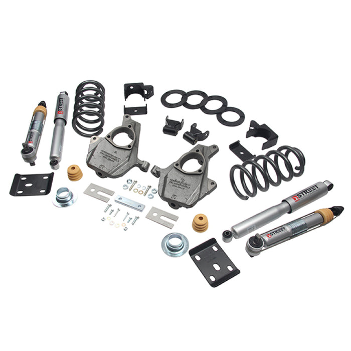 KIT D'ABAISSEMENT Belltech 16.5-17 Chevy Silverado toutes cabines 2W 3-4F/ 7R