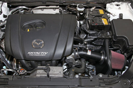 Kit d'admission K&amp;N 69 Series Typhoon Performance 13-14 Mazda 3 2.0L L4