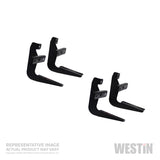 Kit de montage de marchepied Westin 2001-2007 Chevy Silverado Classic 1500/2500HD/3500 Crew Cab - Noir