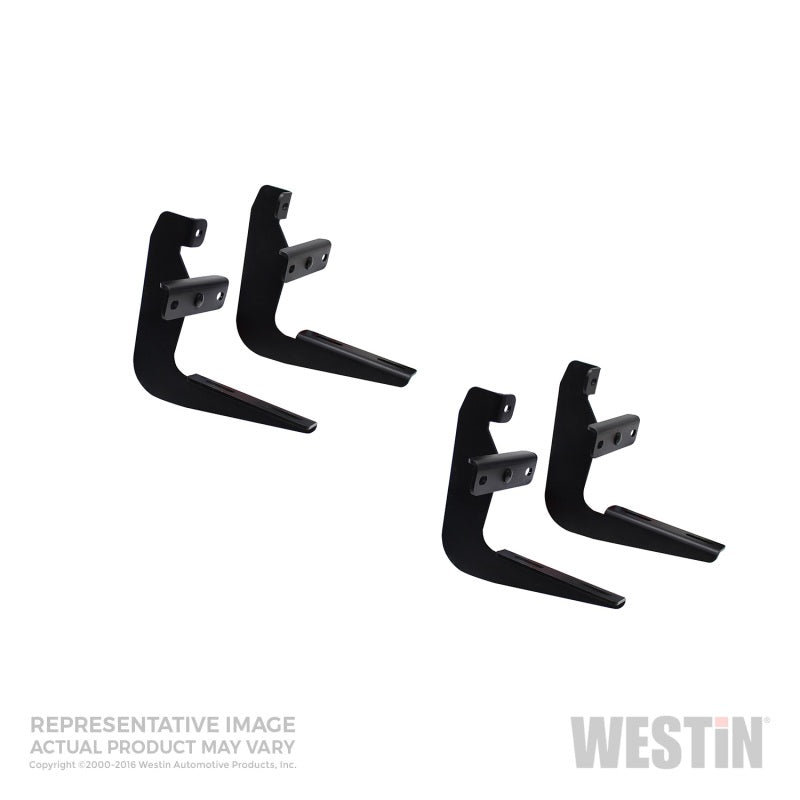 Kit de montage de marchepied Westin 1997-2004 pour Ford F-150/250LD SuperCab 3 et 4 portes - Noir