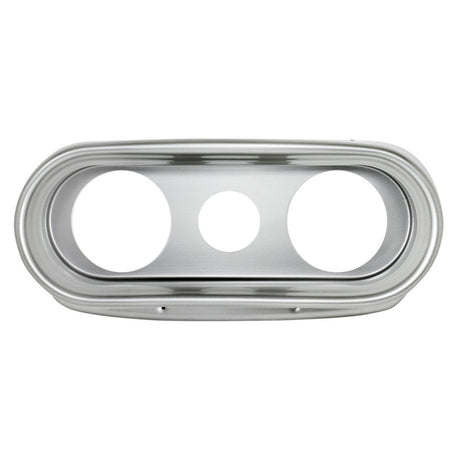 Autometer 62-65 Chevy Nova (convient aux instruments de 2 3-3/8 po et 4 2-1/16 po) Support de jauge à montage direct Argent