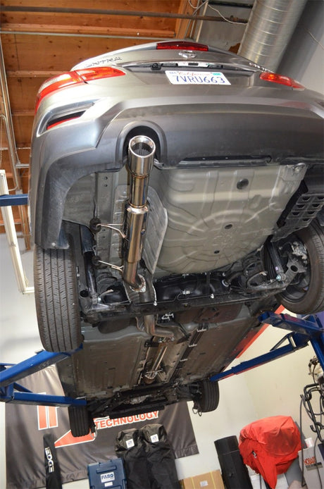 Échappement Cat-Back Injen 2017+ Nissan Sentra 1,6 L Turbo 4 cylindres SS avec embout poli