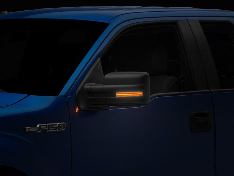 Clignotants à LED montés sur rétroviseur Raxiom 09-14 Ford F-150 Axial Series - Transparent