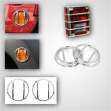Kit d'éclairage Rugged Ridge 10 pièces Euro Guard SS 07-18 Jeep Wrangler